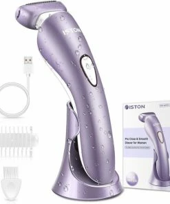 Ladyshaver Ladyshave - Nat En Droog - Scheerapparaat Voor Dames - Elektrisch Oplaadbaar Scheerapparaat Voor De Intieme Zone Benen Oksels Waterdicht Met LED-licht