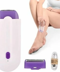 TrendX Snoerloze Epilator - Oplaadbare - USB Oplaadbaar - Body Hair Remover - Wit -Philips winkel 550x558 6