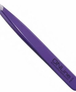 K.R. Witte Solingen - Online Epileer Tweezer / Pincet - 100 Mm - Schuin - Violet