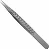 MEDLUXY Pro - Wimperpincet - 14 Cm - Recht - Diamant (Eyelash Tweezer - RVS Pincet Voor Wimperextions - Nepwimpers)