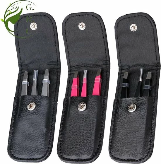 Wenkbrauw Epileer Pincet Set - Zwart -Zilver - Zacht Roze - donker roze - Set pincet professionele roestvrij staal make-up wenkbrauw pincet set met etui Topservice Wenkbrauw Epileer Pincet Set - Zwart -Zilver - Zacht Roze - Donker Roze - Set Pincet Professionele Roestvrij Staal Make-up Wenkbrauw Pincet Set Met Etui -Philips winkel 550x560 16