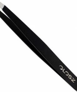 Glosz - Pincet Epileer - Professioneel - Zwart - RVS