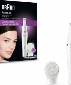 Braun Face SE810 - Epilator Met Gezichtsreinigingsborstel -Philips winkel 550x561