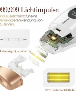 IPL Ontharingsapparaat, Thuisgebruik IPL Haarverwijderaar 999,999 Lichtimpuls & 3 Cm Ontharingsgrootte, Duurzame Ontharingsapparaat Laser Voor Lichaam, Gezicht, Bikinizone, Intieme Delen 24 IPL Ontharingsapparaat, Thuisgebruik IPL Haarverwijderaar 999,999 Lichtimpuls & 3 Cm Ontharingsgrootte, Duurzame Ontharingsapparaat Laser Voor Lichaam, Gezicht, Bikinizone, Intieme Delen -Philips winkel 550x562 11
