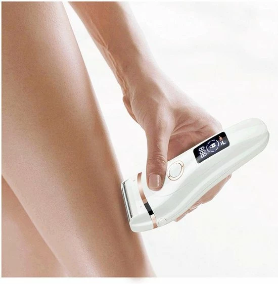 Pro-Care 3 In 1 Oplaadbare Ladyshave- Wit - Met LED Screen Monitoring. 6 Pro-Care 3 In 1 Oplaadbare Ladyshave- Wit - Met LED Screen Monitoring. - Afbeelding 6