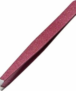 AdroitGoods Pincet Epileer - Slanted - RVS - Professioneel - Rood