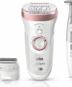 Braun Silk-?pil 9 9-890 - Epilator - Wit/Ros?goud -Philips winkel 550x562