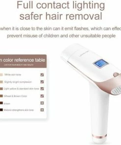 Merkloos IPL Hair Removal - Laser Ontharingsapparaat Met Acne Lamp - Professional Painless Hair Removal System (T009i) -Philips winkel 550x562 8