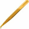 Lashsmash: Diamond Volume Tweezer Gold No.1, Premium Volume Pincet!