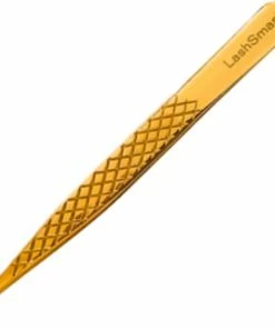 Lashsmash: Diamond Volume Tweezer Gold No.1, Premium Volume Pincet!