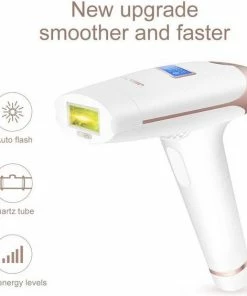Merkloos IPL Hair Removal - Laser Ontharingsapparaat Met Acne Lamp - Professional Painless Hair Removal System (T009i)