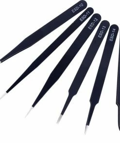 WiseGoods - Premium ESD Pincetten Set - Precisie Pincetten - Anti Statische RVS Pincet - 6 Stuks -Philips winkel 550x566 5