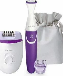 Philips Satinelle Essential Compacte Epilator Met Snoer BRP505/00 En Bikinitrimmer