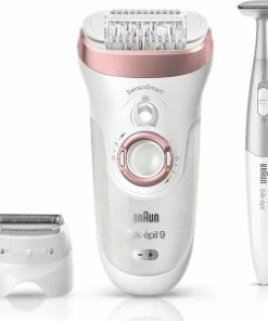 Braun Silk-?pil 9 9-890 - Epilator - Wit/Ros?goud -Philips winkel 550x567