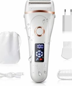 Megoqer 3-in-1 Ladyshave Voor Vrouwen - Nat En Droog Scheren