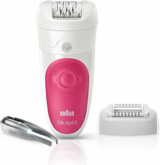 Braun Silk-épil 5/539 - Epilator - Wit, roze Braun Silk-épil 5/539 - Epilator - Wit, Roze -Philips winkel 550x568 4
