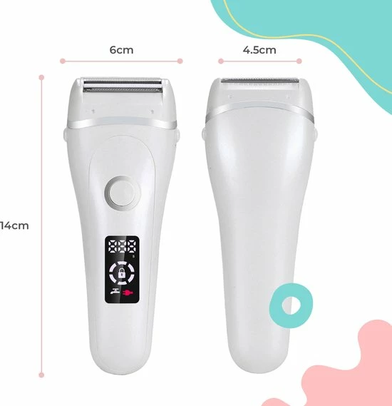 Geus Goods 3-in-1 Draadloze Ladyshave – Waterdicht – Ontharingsapparaat – Scheerapparaat Vrouw – Ontharen – Inclusief Bodylotion En Reistas – Cadeau Vrouw – Black Friday 2022 8 Geus Goods 3-in-1 Draadloze Ladyshave – Waterdicht – Ontharingsapparaat – Scheerapparaat Vrouw – Ontharen – Inclusief Bodylotion En Reistas – Cadeau Vrouw – Black Friday 2022 - Afbeelding 8