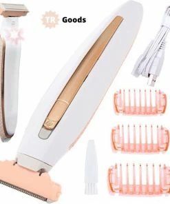 T.R.Goods T.R. Goods - Ladyshave Draadloos Voor Vrouwen - Epilator - Scheerapparaat Vrouw - Body Shaver - Ontharingsapparaat