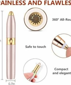 LOUZIR Draagbare Wenkbrauw Epilator - Haar Remover Pen - USB Trimmer -Philips winkel 550x572