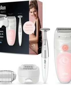 Braun Silk-épil 5 5-820 Wit/Roze - Epilator + Bikinistyler -Philips winkel 550x573 1