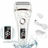 J.E® J.E Ladyshave - 3-in-1 Ladyshave - Draadloos - Ontharen - Oplaadbaar - Wit