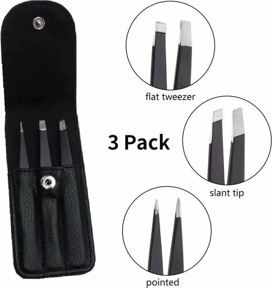 Wenkbrauw Epileer Set - Luxe Opbergcase - Pincet - Tweezers - Eyebrow Epilation Set LOUZIR Wenkbrauw Epileer Set - Luxe Opbergcase - Pincet - Tweezers - Eyebrow Epilation Set -Philips winkel 550x581 2