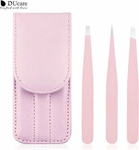 3 Delige Set - professionele Pincet Set Roze - Epileren - Precisie Elemental GOods 3 Delige Set - Professionele Pincet Set Roze - Epileren - Precisie -Philips winkel 550x591 7