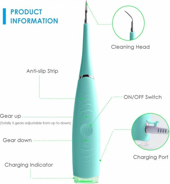 Cerpo Silicone Elektrische tandsteen verwijderaar - Waterflosser - Tanden polijsten - Tandsteen Cerpo Silicone Elektrische Tandsteen Verwijderaar - Waterflosser - Tanden Polijsten - Tandsteen -Philips winkel 550x594 2