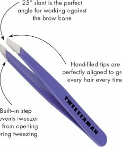 Tweezerman - Mini Slant Tweezer Lovely Lavender - Pincet -Philips winkel 550x597 1
