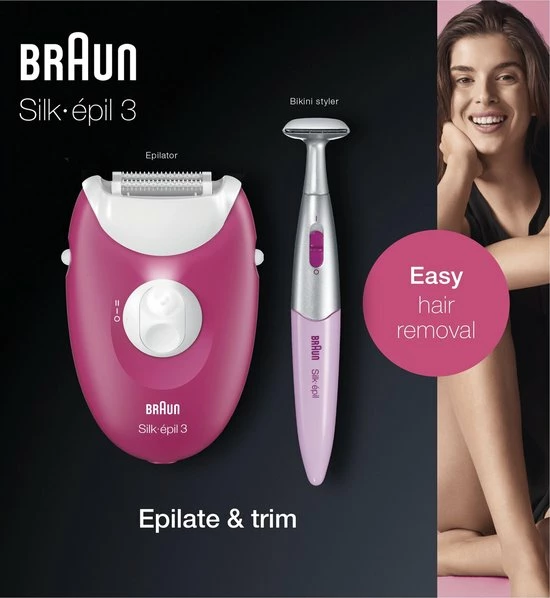 Braun Silk-épil 3 -420 voor Langdurige Ontharing, Bikinistyler Braun Silk-épil 3 -420 Voor Langdurige Ontharing, Bikinistyler -Philips winkel 550x598 1