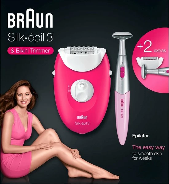 Braun Silk-épil 3 -420 voor Langdurige Ontharing, Bikinistyler Braun Silk-épil 3 -420 Voor Langdurige Ontharing, Bikinistyler -Philips winkel 550x599 4