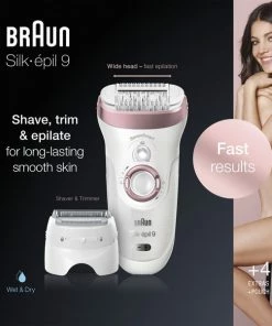 Braun Silk-épil 9-725 - Epilator Voor Langdurige Ontharing - Wit/Roségoud 17 Braun Silk-épil 9-725 - Epilator Voor Langdurige Ontharing - Wit/Roségoud -Philips winkel 550x601