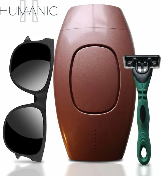 Humanic? Laser Ontharingsapparaat - Stijlvol & Pijnloos Ontharing - IPL Lichtontharing - 5 Standen 1 Humanic? Laser Ontharingsapparaat - Stijlvol & Pijnloos Ontharing - IPL Lichtontharing - 5 Standen