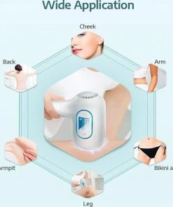 Ayadin KD506A IPL Lichtontharing - Moederdag Cadeau - IPL Ontharingsapparaat- 999.999 Flitsen-Wit-IPL Ontharing -Philips winkel 550x604 5