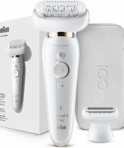 Braun Silk-?pil 9 Flex Epilator Voor Vrouwen, Design Editie Met Reisetui - Wit