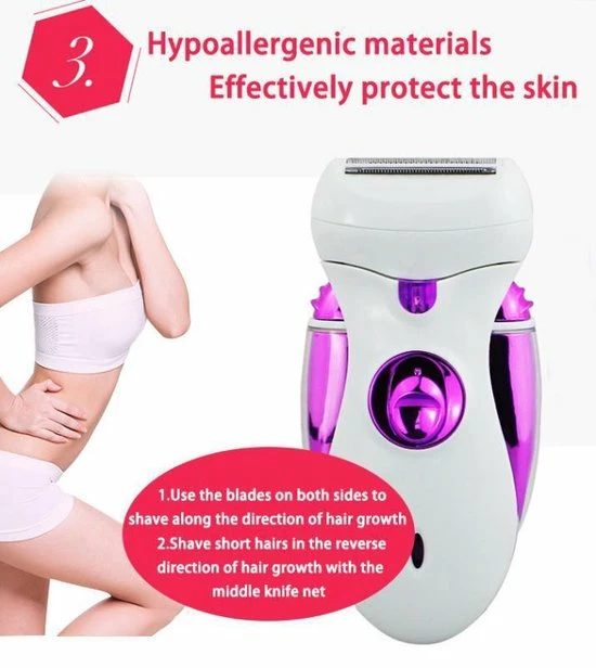 Crownstar 4-in-1 Ladyshave 11 Crownstar 4-in-1 Ladyshave - Afbeelding 11