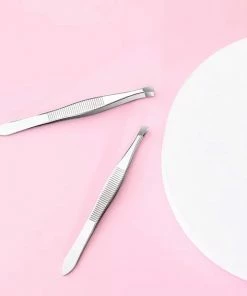 INTER-ESQUE - Epileer Pincet - Tweezer - Epileren - Set Van 2 - Slanted + Recht - Zilver -Philips winkel 550x617 5