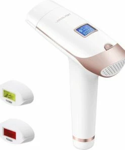 Merkloos IPL Hair Removal - Laser Ontharingsapparaat Met Acne Lamp - Professional Painless Hair Removal System (T009i) -Philips winkel 550x625 1