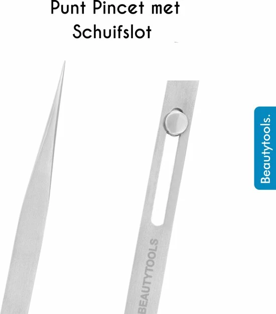BeautyTools Punt Pincet PRECISION - Pincet met Verstevigde Punt Voor Wimperextensions - Wimper Pincet -Tweezers met Ingebouwde Schuifslot (14 cm) - Inox (PT-0973) Beautytools.be BeautyTools Punt Pincet PRECISION - Pincet Met Verstevigde Punt Voor Wimperextensions - Wimper Pincet -Tweezers Met Ingebouwde Schuifslot (14 Cm) - Inox (PT-0973) -Philips winkel 550x625 2