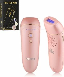 Toivo IPL 763 PRO Lichtontharing - Roze - 900.000 Flitsen - Incl. Beschermingsbril - Ontharingsapparaat - Ipl Lichtontharing