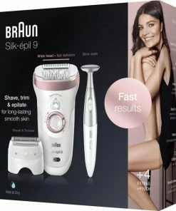 Braun Silk-?pil 9 9-890 - Epilator - Wit/Ros?goud -Philips winkel 550x633 2