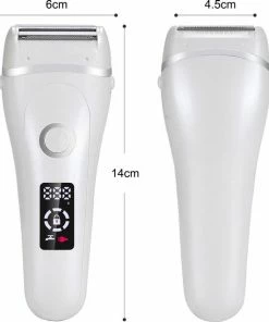 Lipa 588 Ladyshave Waterproof - Draadloos - Droog En Nat - 1.5 Uur Gebruik Zonder Opladen - LED Indicator Batterijstatus - USB Opladen - Gezicht, Oksels, Benen En Bikinilijn - Draaibare Kop -Philips winkel 550x636 1