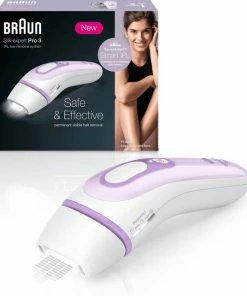 Braun Silk-expert Pro Silk?expert Pro 3 PL3111 Nieuwste Generatie IPL Ontharing, Zichtbare Ontharing, Wit En Lila -Philips winkel 550x642