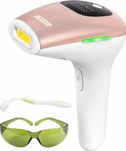 IPL Ontharingsapparaat - Laser Ontharing - Laser En Lichtontharing - Inclusief GRATIS Beschermbril En Scheermesje Van Zedar - Black Friday 2022