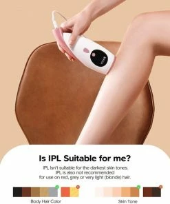 IPL Haarverwijderingsapparaat Voor Dames En Heren, 999.000 Knippert Permanent Pijnloos Haarverwijderingssysteem Met 2 Flitsmodi En 5 Instellingen Voor Gezicht Lichaam Benen Bikini Onderarm -Philips winkel 550x652