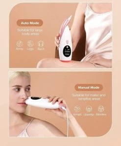 IPL Haarverwijderingsapparaat Voor Dames En Heren, 999.000 Knippert Permanent Pijnloos Haarverwijderingssysteem Met 2 Flitsmodi En 5 Instellingen Voor Gezicht Lichaam Benen Bikini Onderarm -Philips winkel 550x654 3