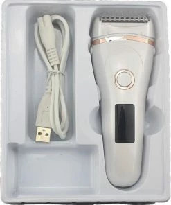 Lipa 588 Ladyshave Waterproof - Draadloos - Droog En Nat - 1.5 Uur Gebruik Zonder Opladen - LED Indicator Batterijstatus - USB Opladen - Gezicht, Oksels, Benen En Bikinilijn - Draaibare Kop -Philips winkel 550x664 2