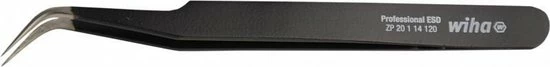 WIHA - PRECISIEPINCET PROFESSIONAL ESD - ZP20114 3 WIHA - PRECISIEPINCET PROFESSIONAL ESD - ZP20114 - Afbeelding 3