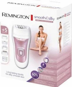 Remington Epilator Smooth & Silky EP7500 5-in-1 Epileerapparaat, Met Snoer, 5 Opzetstukken, Afwasbaar -Philips winkel 550x671