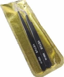 Siliqon Ultra Precieze Pincet 2 Stuks - Epileer Pincetten - RVS - Tweezer - Splinters Verwijderen - Zwart -Philips winkel 550x675 1